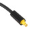 2X Digital SPDIF Optical Audio Splitter 2 Way Toslink Splitter Adapter 1 Input 2 Output SPDIF Optical Cable Splitter Hub 7