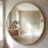 Balterley Round 800 x 800mm Brushed Brass Frame Recessed Mirror 3