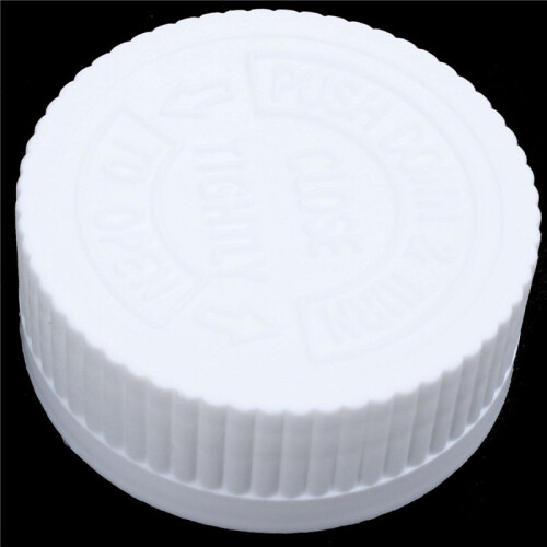 Plastic Empty Medicine Bottles Pill Tablet Container Holder 15Pcs White