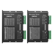 2X Schritt Motor Antrieb, DM542 Schritt Motor Antrieb Dsp Digital Antrieb Board für Nema 17, Nema 23 Usw.