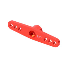 6X 25T Steering Servo Arm Horn Metal Parts Double Steering Arm for Futaba