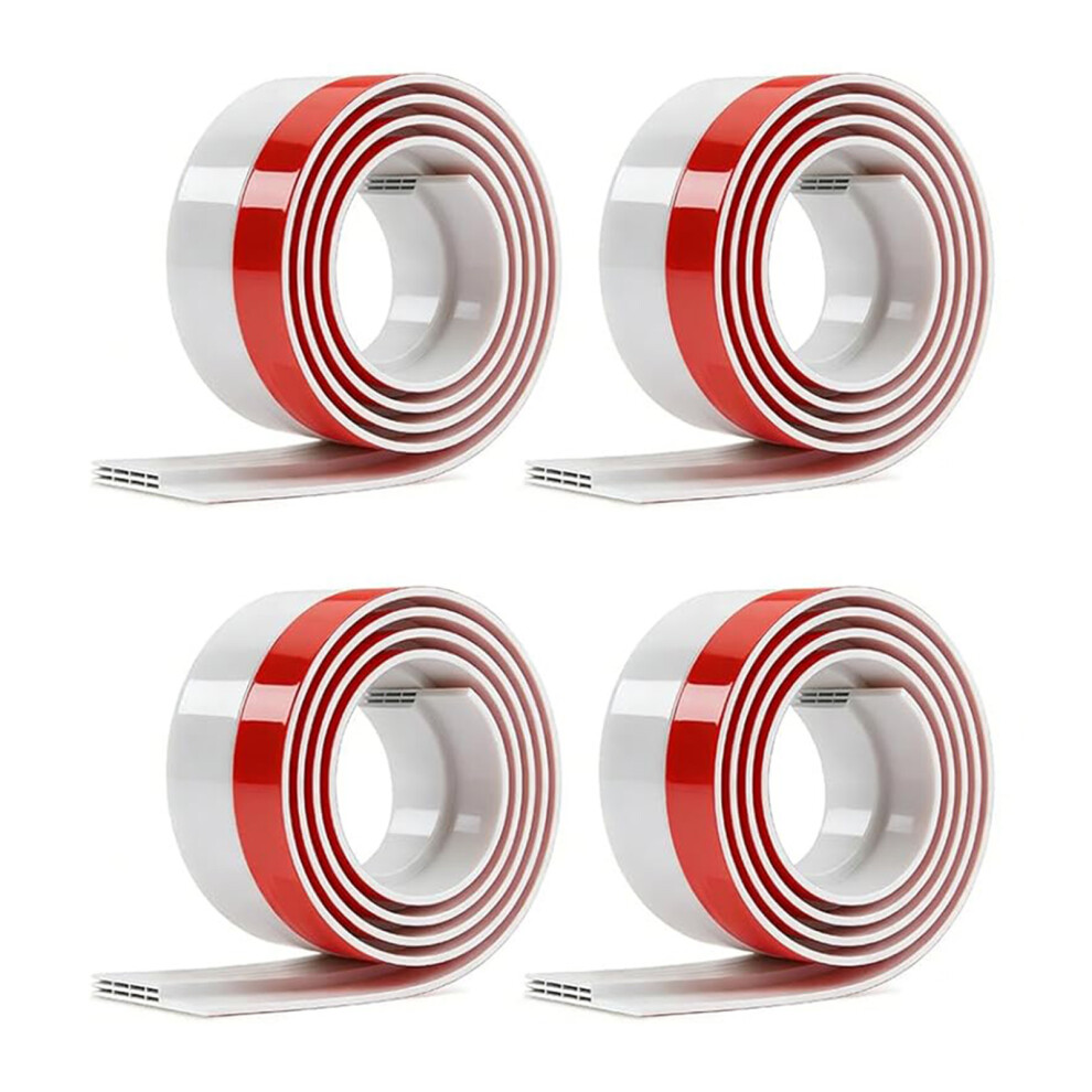 (4) Tpe 3-Layer Door Seal Strip, Windproof Soundproof 6935060642218