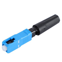 250 Pcs Embedded Sc Upc Fiber Optic Fast Connector Ftth Single-Mode Fiber Optic Sc Quick Connector Sc Adapter Field
