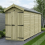 4 x 15 Apex Shed Tanalised (Double Door, No Windows) 1