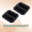 2Pcs Speaker Handle Subwoofer Amplifier Speaker Cabinet Handle Metal Handle Sound Accessory Recessed Speaker Handle 5