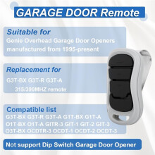 For Genie Garage Door Opener Sensor and Remote,for All Genie/Overhead Garage Door Opener, for Model GSTB-R STB-BL