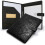 Porte-Documents Professionnel, Classeur en Similicuir Texturé Gaufré pour Bloc-Notes, Carnet de Notes et CV 2