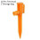 (10 Pcs)Outdoor Tent Stud Led Lights Orange Portable Lighting Lightweight Tool Lamp 1