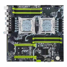 Carte Mère X992D3, Double Socket X99, Socket LGA2011-3, Ethernet Gigabit, Prise en Charge M.2 NVMe, 8 Emplacements DDR3, Capacité Maximale de 256 Go