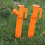 (10 Pcs)Outdoor Tent Stud Led Lights Orange Portable Lighting Lightweight Tool Lamp 4