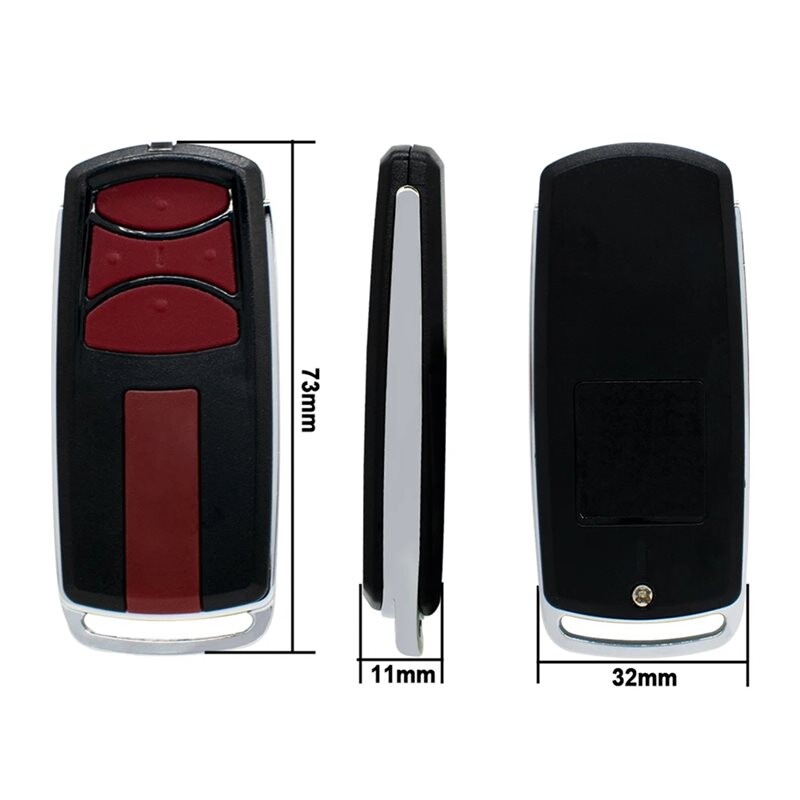 Control Remote Keychain 2pack Wireless ME960-LM Keychain Transmitter Garage Door Remote Control ...