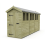 4 x 15 Apex Shed Tanalised (Single Door, With Windows) 2