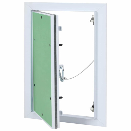 VidaXL vidaXL Access Panel Green and Silver 25 x 35 cm