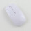 (white,One size)24g Ultra Thin Usb Optical Wireless Mouse Cordless Computer Laptop Mouse Desktop 1