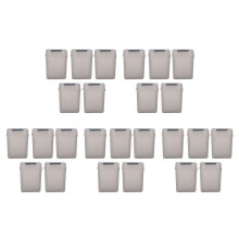 25pcs 3.5 Inch IDE HDD Hard Drive Disk Plastic Storage Box Case Enclosure Cover Gray