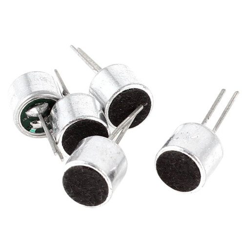 20 X Electret Microphone Capsule Microphone 6050 PCB Pin Capacitor 2
