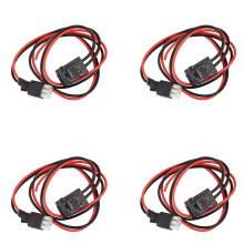4X 30A 1M Fuse 6 PIN Short Wave Power Supply Cord Cable for FT-857D FT-897D