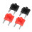12 Pcs Screw Type Dual Banana Plug Speaker Connectors 436 + Type 3