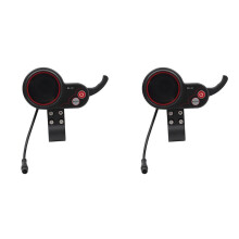 2X QS-S4 36V-60V Thumb Throttle LCD Display Meter for Zero 8 9 10 8X 10X Electric Scooter 6PIN Display Accessories