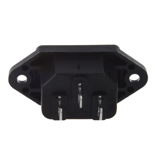 4X IEC 320 C14 Male Plug 3 Pins PCB Panel Power Inlet Socket Connector 1