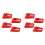 8 Pack Ruby Record Player Needle Turntable Stylus Replacement Gramophone Vinyl Record Player Stylus 1