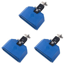 3pcs 5 Inch Jam Block,Plastic Musical Percussion Block Compatible with Latin Drum Instrument ()