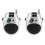 2X Telescopic Coded Lock Cartoon Cow Lock with Retractable Steel Cable Steel Cable Password Lock Accessory 1