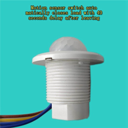 5X  PIR Infrared Motion Sensor Detection 220V Adjustable  Infrared Automatic LED Light Witch 1