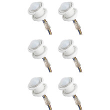 6X Motion Sensor Light 110-220V PIR Sensor Detection Delay Adjustable Infrared Induction Detector