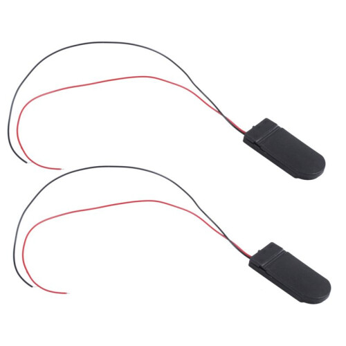 100 PCS /OFF  2 X 3V CR2032 Cell Button Battery Holder for LED 2