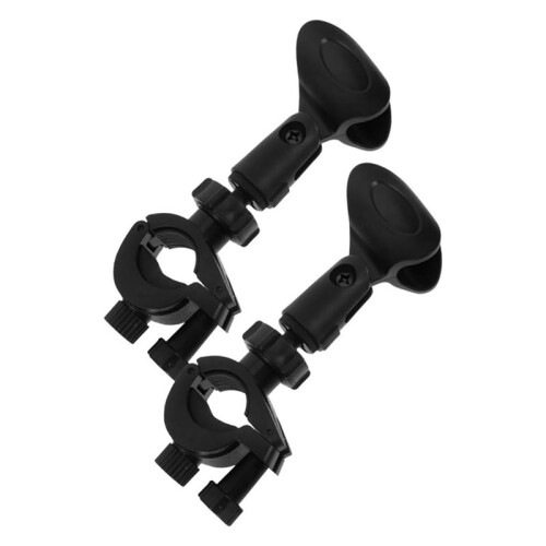 4X Microphone Clip Microphone Microphone Stand Clip Microphone Clamp Mobile Phone Stand Wireless Fixed 2