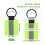 24Pcs Reflective Keychain, High Visibility Reflective Tags Reflective Pendants for Backpack Purse Dog Collar 5