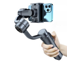 F10 Pro Gimbal Portatile A 3 Assi per Smartphone Stabilizzatore per Smartphone Supporto per Telefono Stabilizzatore per Selfie In Tempo Reale