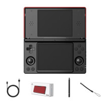Anbernic RG Retro Video Game Console 4 Inch IPS Dual Touch Screen 3+32G Android 14 Flip Game Player Gift Black