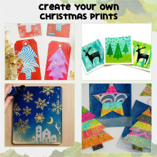 2 Packs Gel Printing Plates, 6'' X 6'' Reusable Gel Printing Plate, Printmaking Supplies for Art for Card Making Crafts