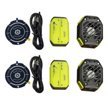 2X X111 Phone Magnetic Semiconductor Coolng Fan Radiator with 7 Gears Adjustable Game Cooler for IOS Android Universal