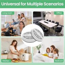 6 Pack HEPA Filter Replacement for Frida Baby Air Purifier 3in1,for RIGOGLIOSO GL-2103 and for SY900S,for JINPUS GL-2103
