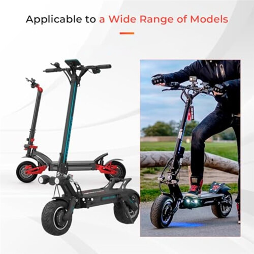 2 PCS 11 Inch Scooter Rubber Tires 90/65-6.5 Solid Tire for  Thunder Speedual  Zero 11X Kaabo Wolf