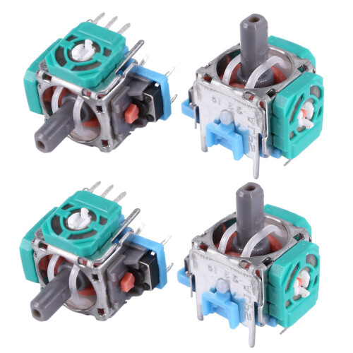 4x Right / Left Joystick 3D Analog Stick Sensor for  4 PS4 Controller Dualshock