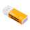 USB 2.0 Card Reader 4 in 1 Multi Card Reader Memory Adapter for Memory Stick T-Flash/M2/MS Card Reader Gold 1