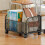 Under Desk Mobile Mesh Rolling File Organizer Cart with Lockable Casters for Small Spaces White 2