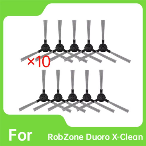 10 Pcs Side Brush for RobZone Duoro X-Clean Sweeper Accessories Side Brush Replacement Parts 2