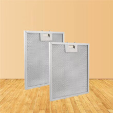About 13.56 in. X 13.69 in. Aluminum Mesh Grease Filter for Winflo Range Hood with Frame, 2-Pack