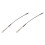 2X for Amarok 2H 2010- Rear Tailgate Retaining Strap Cable Rope 2H5829491E 1