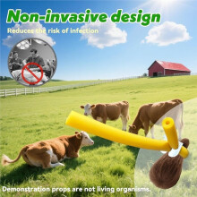 Castration Stainless Steel Bander & Bands (30 Pk) Castration Banding Tool Only for Animal Cast(4.7″)