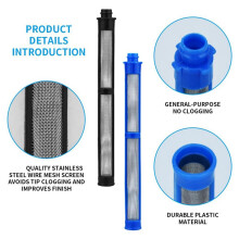 Airless SprayGun Filter 287033 and 287032 for Contractor II & FTx II, Latex 100 Mesh and Latex 60 Mesh (48Pcs)