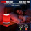 Red Light Therapy Sleep,Red Night Lights with 670nm Wavelength,Function Sleep Aid and Sunlight Lamp,Touch Type 3