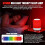 Red Light Therapy Sleep,Red Night Lights with 670nm Wavelength,Function Sleep Aid and Sunlight Lamp,Touch Type 5