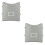 2X for   W164 W251 ML Class R Class Sunroof Window ABS Button Roof Light Control Panel  Gray 1