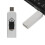 (black,One size)Isqueiro recarregável USB de proteção ambiental 2